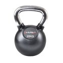 Kettlebell żeliwny uchwyt chrom ogumowany HMS KGC20