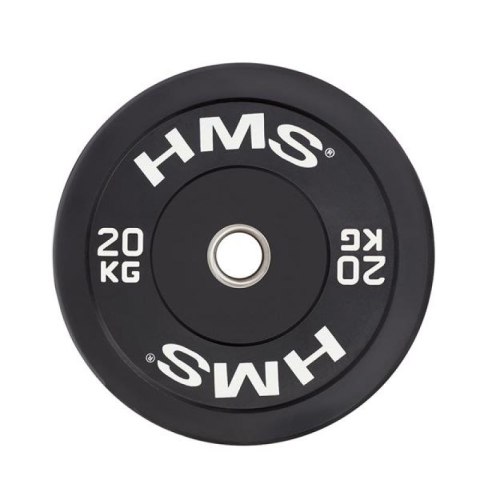 Talerz olimpijski HMS BLACK BUMPER 20 kg BBR20