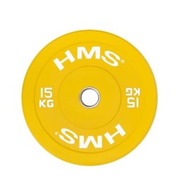 Talerz olimpijski HMS YELLOW BUMPER 15 kg CBR15