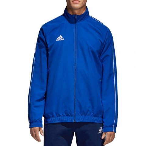 Bluza adidas CORE 18 PRESENTATION niebieska M CV3685 Bluza adidas CORE 18 PRESENTATION niebieska M CV3685