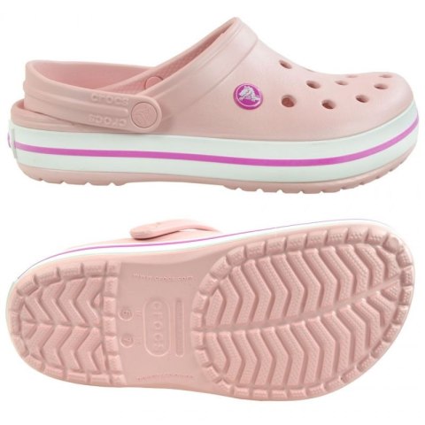 Klapki Crocs Crocband różowe 11016 6MB