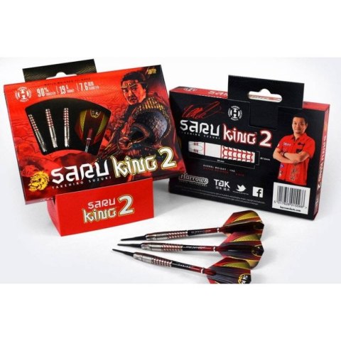 Rzutki Harrows Saru King 2 90% Softip HS-TNK-000013352 Rzutki Harrows Saru King 2 90% Softip HS-TNK-000013352