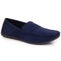 Mokasyny slip on NEWS M EVE340B granatowe