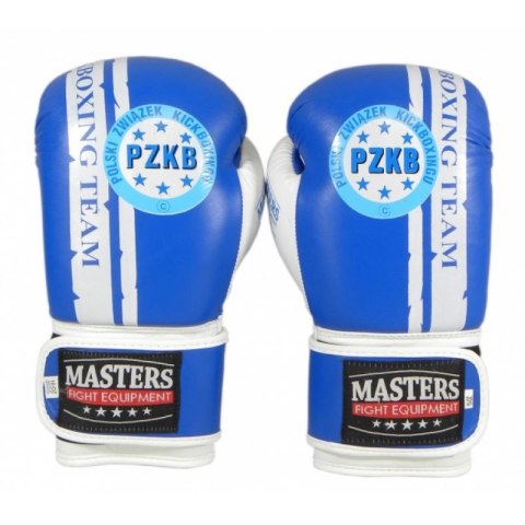 Rękawice bokserskie Masters Rbt-PZKB-W 011101-02W Rękawice bokserskie Masters Rbt-PZKB-W 011101-02W