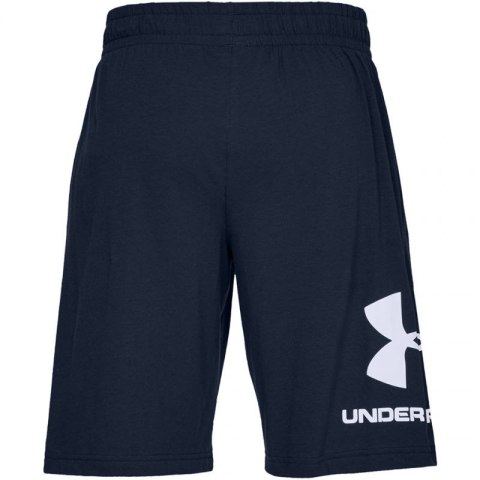 Spodenki Under Armour Sportstyle Cotton Logo M 1329300-408 Spodenki Under Armour Sportstyle Cotton Logo M 1329300-408