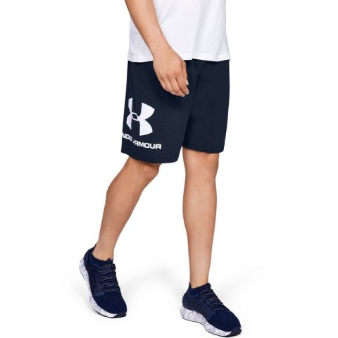 Spodenki Under Armour Sportstyle Cotton Logo M 1329300-408 Spodenki Under Armour Sportstyle Cotton Logo M 1329300-408