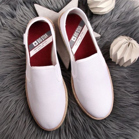 Espadryle Big Star W DD274015 białe Espadryle Big Star W DD274015 białe