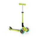 Hulajnoga 3-kołowa Globber Foldable Lights Lime Green Jr 437-106