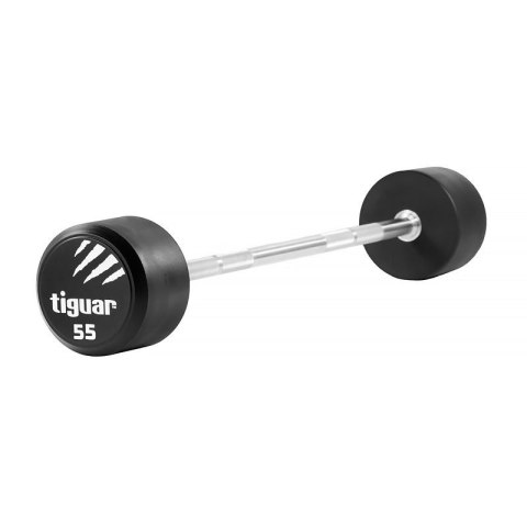 Barbell prosty tiguar PU 55 kg TI-WPBPU055