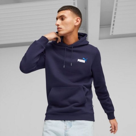Bluza Puma ESS+ 2 Col Small Logo Hoodie FL M 674471 06 Bluza Puma ESS+ 2 Col Small Logo Hoodie FL M 674471 06