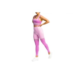 Legginsy GymHero Leggins Stripes W MAUVE