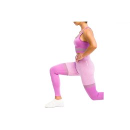 Legginsy GymHero Leggins Stripes W MAUVE