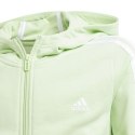 Bluza adidas 3 Stripes Full-Zip Hoodie Jr IS2632