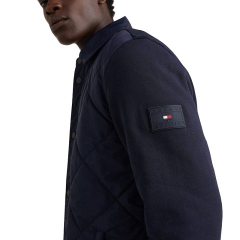 Kurtka Tommy Hilfiger Mix Media Quilted Coach Jacket M MW0MW27894 Kurtka Tommy Hilfiger Mix Media Quilted Coach Jacket M MW0MW27894