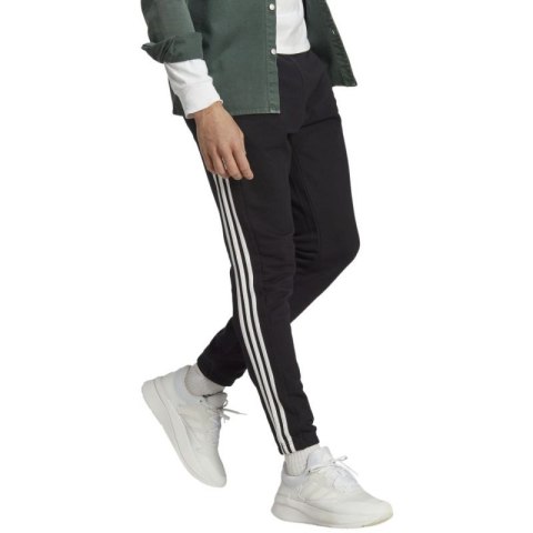 Spodnie adidas Essentials French Terry Tapered Cuff 3-Stripes M IC0050 Spodnie adidas Essentials French Terry Tapered Cuff 3-Stripes M IC0050