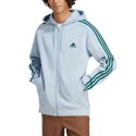 Bluza adidas Essentials Fleece 3-Stripes Full-Zip M IJ8932