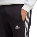 Spodnie adidas Essentials Single Jersey Tapered Open Hem 3-Stripes M IC0044