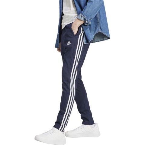 Spodnie adidas Essentials Single Jersey Tapered Open Hem 3-Stripes M IC0045 Spodnie adidas Essentials Single Jersey Tapered Open Hem 3-Stripes M IC0045