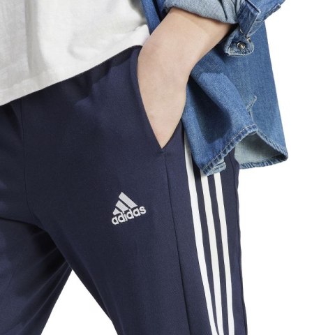 Spodnie adidas Essentials Single Jersey Tapered Open Hem 3-Stripes M IC0045 Spodnie adidas Essentials Single Jersey Tapered Open Hem 3-Stripes M IC0045