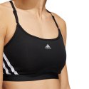 Stanik sportowy adidas Aeroreact Training Light-Support 3-Stripes Bra W HC7862