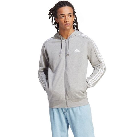Bluza adidas Essentials French Terry 3-Stripes Full-Zip Hoodie M IC9833 Bluza adidas Essentials French Terry 3-Stripes Full-Zip Hoodie M IC9833