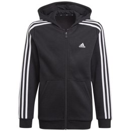 Bluza adidas Essentials 3S Full-zip Hoodie Jr GQ8900