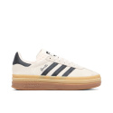 Buty Adidas Gazelle Bold Beżowe Czarne IE0429