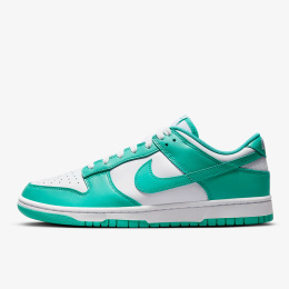 Buty NIKE Dunk Low Retro - Turkusowe - Clear Jade DV0833-101