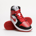 Buty NIKE Air Jordan 1 Mid - Czerwony i czarny - Gym Red BQ6472-079 Buty NIKE Air Jordan 1 Mid - Czerwony i czarny - Gym Red BQ6472-079