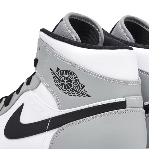 Buty NIKE Air Jordan 1 Mid - Light Smoke Gray 554724-078 Buty NIKE Air Jordan 1 Mid - Light Smoke Gray 554724-078