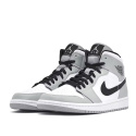 Buty NIKE Air Jordan 1 Mid - Light Smoke Gray 554724-078 Buty NIKE Air Jordan 1 Mid - Light Smoke Gray 554724-078