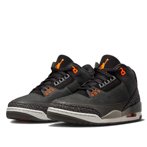 Buty sportowe NIKE Air Jordan 3 Retro Fear Pack - Czarne CT8532-080 Buty sportowe NIKE Air Jordan 3 Retro Fear Pack - Czarne CT8532-080