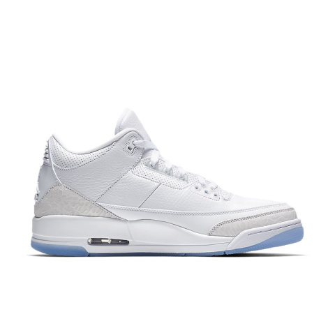 Buty sportowe NIKE Air Jordan 3 - 136064_111 PURE WHITE Buty sportowe NIKE Air Jordan 3 - 136064_111 PURE WHITE