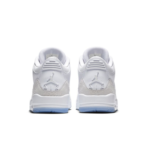 Buty sportowe NIKE Air Jordan 3 - 136064_111 PURE WHITE Buty sportowe NIKE Air Jordan 3 - 136064_111 PURE WHITE