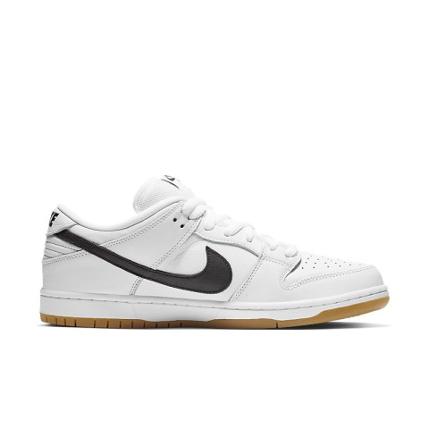 Buty sportowe Nike SB Dunk Low Pro ISO White Gum - CD2563_100 Buty sportowe Nike SB Dunk Low Pro ISO White Gum - CD2563_100