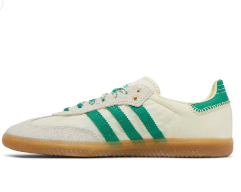 Buty sportowe Adidas Samba x Wales Bonner “Cream White Bold Green” GY4344 Buty sportowe Adidas Samba x Wales Bonner “Cream White Bold Green” GY4344