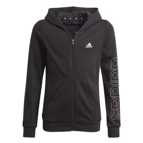 Bluza adidas Essentials Logo Full-Zip Hoodie Jr GN4050