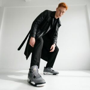 Buty NIKE Air Jordan 4 Retro Cool Grey szare 308497-007