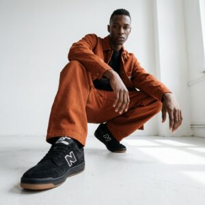 Buty NEW BALANCE 480 Black White Gum czarne NM480SBW