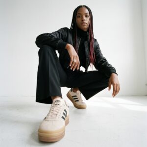 Buty ADIDAS Gazelle Bold pudrowy róż damskie IE0429