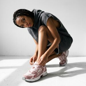 Buty NEW BALANCE 530 Pink Salt Shadow Red różowe U5304GM