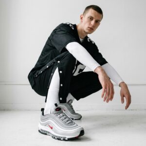 Buty NIKE AIR MAX 97 OG QS Silver Bullet szare 884421-001