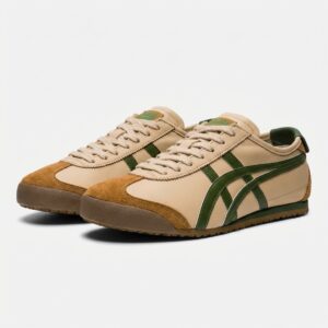 Buty sneakersy niskie beżowe Onitsuka Tiger FJORD SNEAKER Beżowy, zielony unisex
