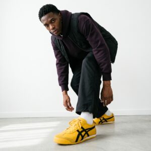 Buty sneakersy niskie żółte Onitsuka Tiger DUNE SNEAKER Żółty unisex