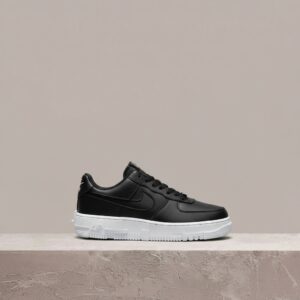 Nike Air Force 1 Pixel, Black White, pikselowana podeszwa, inverted Swoosh, unisex, CK6649-001
