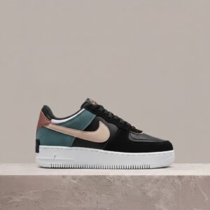 AF1 Low Shadow, Black Light Arctic Pink Claystone Red, chunky sylwetka, podwójny Swoosh, drop 2020, unisex, Nike CU5315-001
