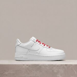 Nike Air Force 1 Low, biała kolorystyka, skóra plus tekstyl, klasyczna sylwetka, unisex, CU9225-100