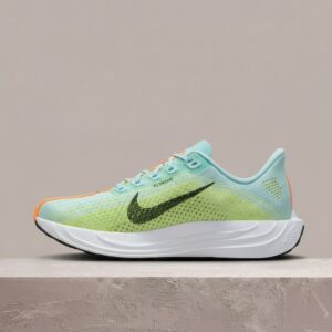 Nike Pegasus Plus, miętowo-pomarańczowy drop, Flyknit, ZoomX, unisex, FQ7261-400