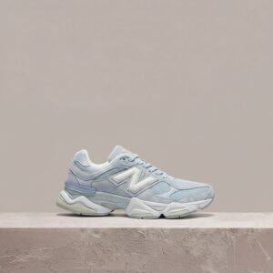New Balance 9060, Oxford Blue Sea Salt, sylwetka 99X, Y2K, niebiesko-biała kolorystyka, dual-density, unisex, U90607KM