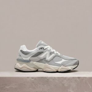 9060 Slate Grey od New Balance, chunky sylwetka, szary colorway, lifestyle, unisex U9060EEE